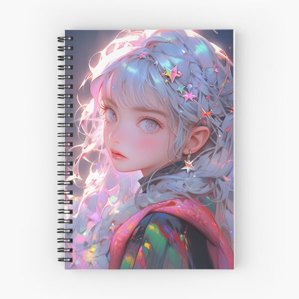 Item preview, Sweet Soft Starry Anime Girl designed and sold by bubblegoth.