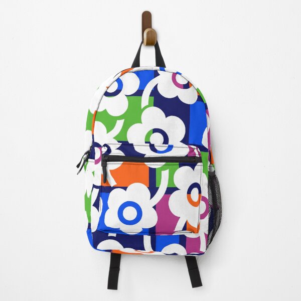 Item preview, Iconic Retro Scandinavian Little Flowers in Bauhaus Colors designed and sold by Deutschic.