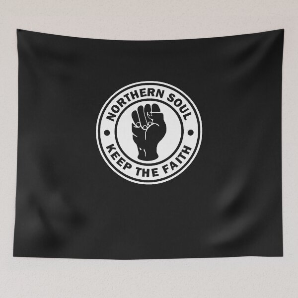 Item preview, Northern Soul Keep The Faith in white designed and sold by OdellJacobson1.