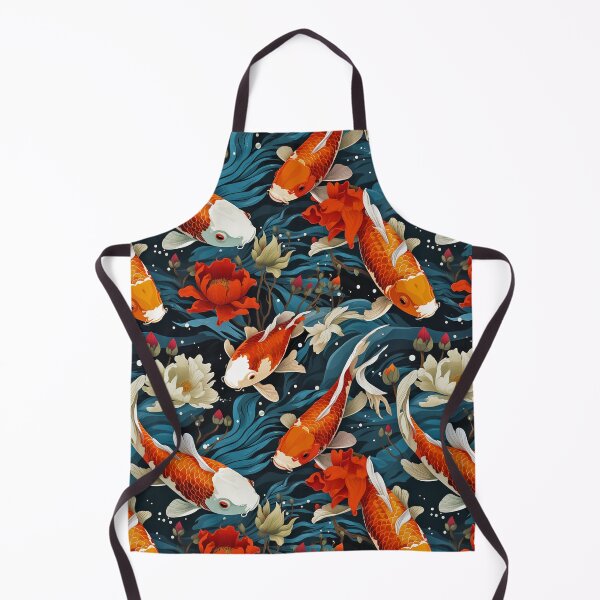 Item preview, Koi Fish Garden Pattern designed and sold by Qoupy.