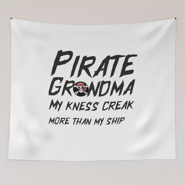 Item preview, Pirate Grandma Shirt, designed and sold by sirrab.