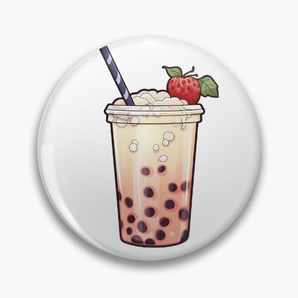 Item preview, Strawberrry Bubble Tea  designed and sold by meganohm.