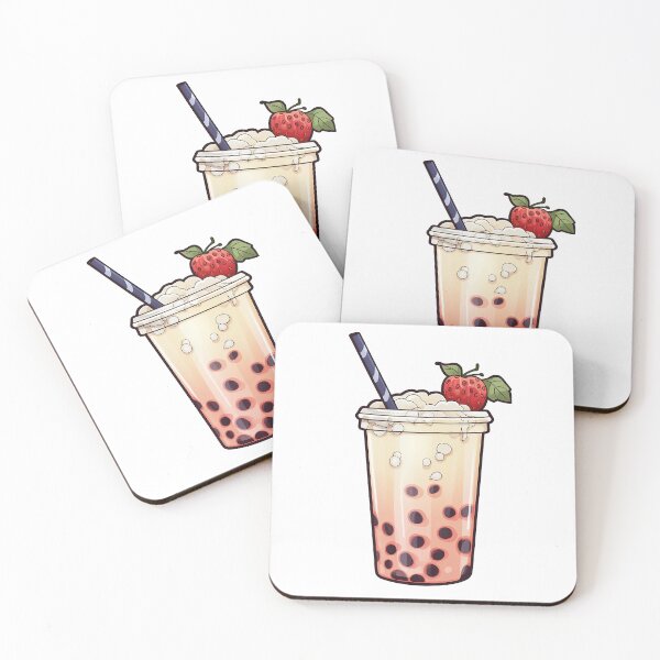 Item preview, Strawberrry Bubble Tea  designed and sold by meganohm.