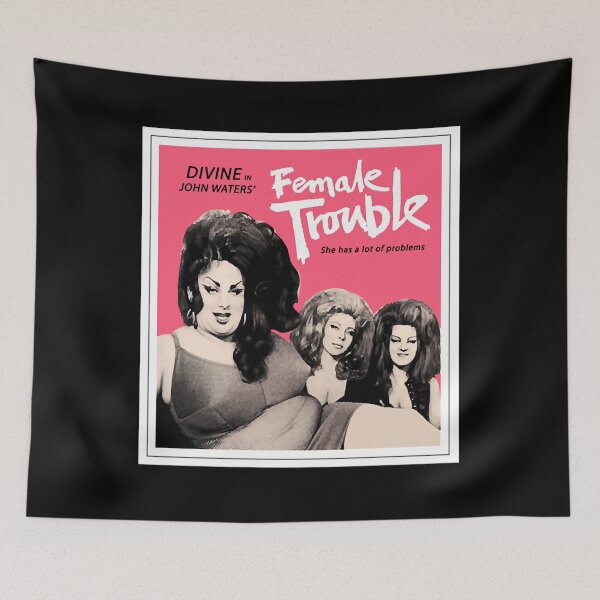 Item preview, Female Trouble Divine - John Waters Bizarre Cult Movie     	 designed and sold by drzgnpyu84.