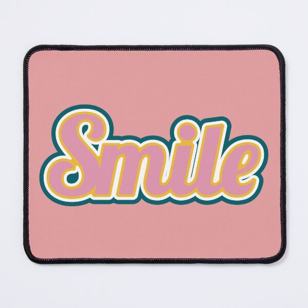 Item preview, Smile retro typography design designed and sold by Lala and Jull.