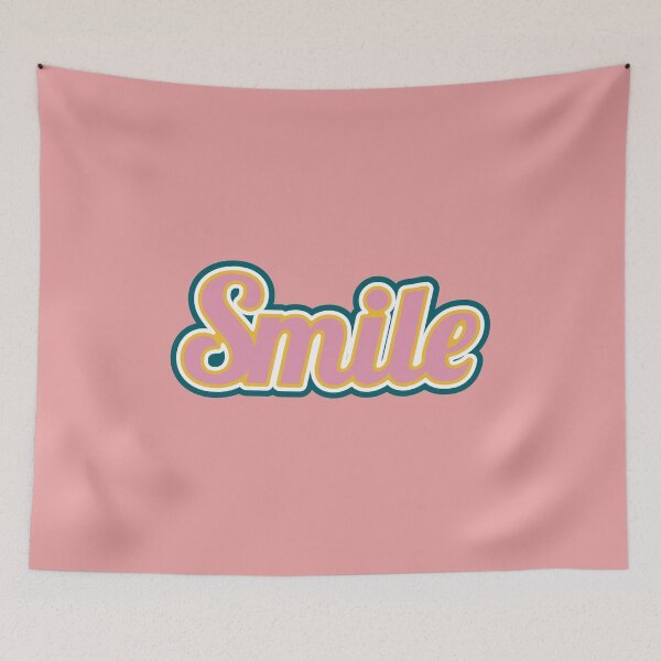 Item preview, Smile retro typography design  designed and sold by Lala and Jull.