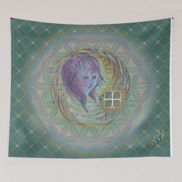 Item preview, Kids angel 4 hearts designed and sold by shimaart.