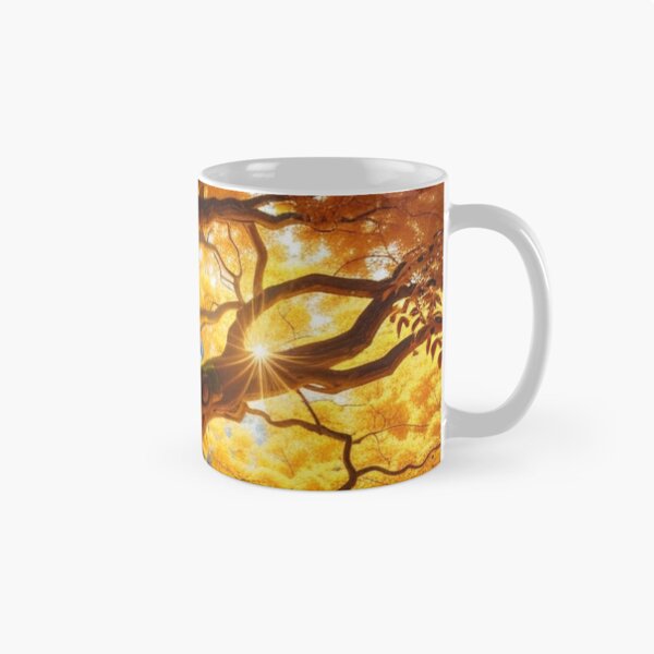 Item preview, Autumn Majesty - Big Tree in Fall | Captivating Beauty of Seasonal Transition designed and sold by OrangeMG.
