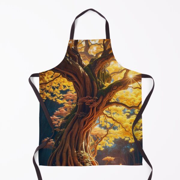Item preview, Autumn Majesty - Big Tree in Fall | Captivating Beauty of Seasonal Transition designed and sold by OrangeMG.
