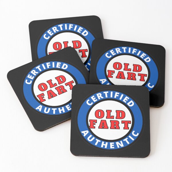Item preview, Funny Retirement Gift - Certified  Authentic Old Fart Humor for Retirees designed and sold by Gilby-Designs.