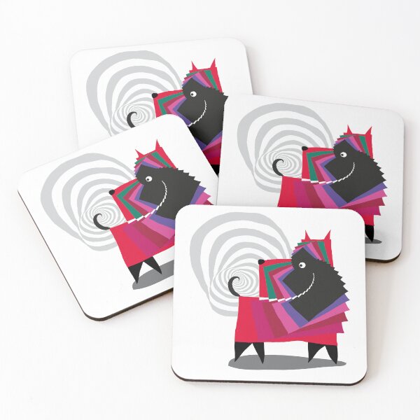 Item preview, A cheerful dog and a trick with its tail designed and sold by Yatoff.