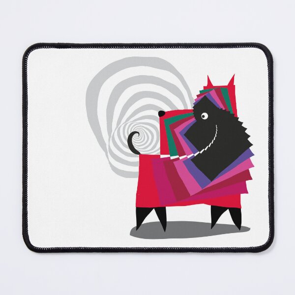 Item preview, A cheerful dog and a trick with its tail designed and sold by Yatoff.