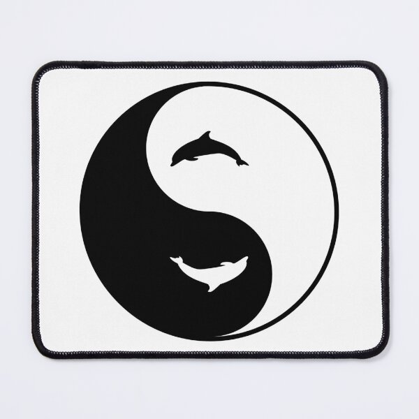 Item preview, Yin Yang Dolphins designed and sold by Delfyn Studios.