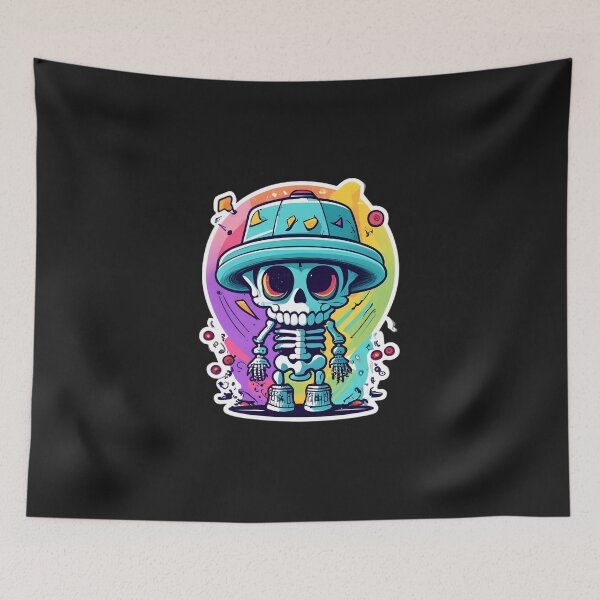 Item preview, Skeleton Halloween Celebration designed and sold by Shiwwa.