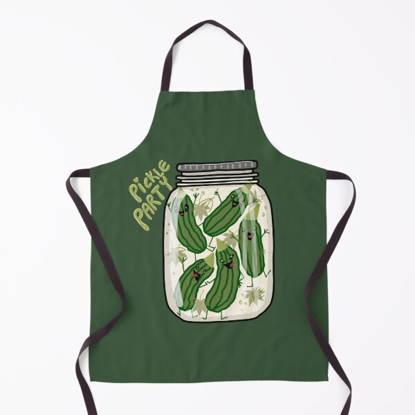 Aperçu de l'œuvre Conception de nourriture amusante Pickle Party créée et vendue par La Loca.