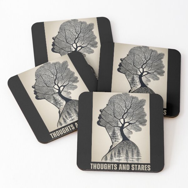 Item preview, Thoughts And Stares designed and sold by GediaPrints.