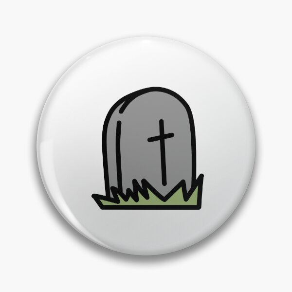 Artikelvorschau, Cute Stylized Gravestone entworfen und verkauft von MossMothDesigns.