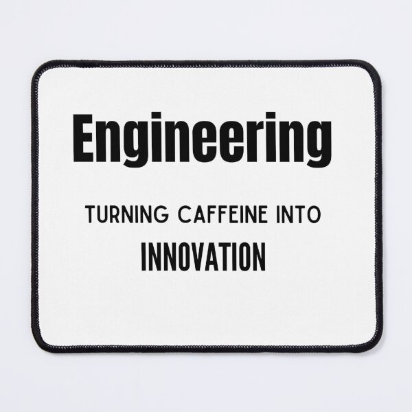 Item preview, Engineering. Turning caffeine into innovation designed and sold by Custom-Print.