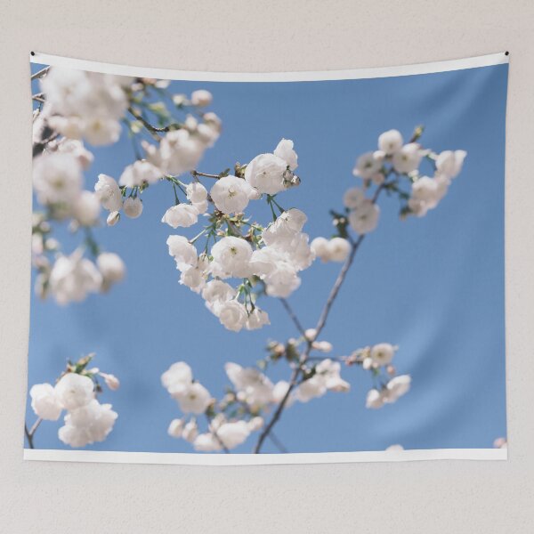 Item preview, Small White Tree Flowers, Salt Lake City designed and sold by Votawgrapher.