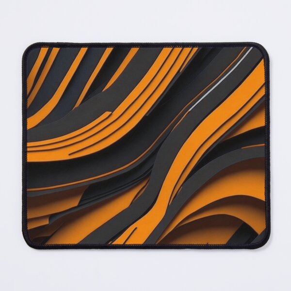 Item preview, Black and orange Abstract pattern 2 designed and sold by Rothnaric.