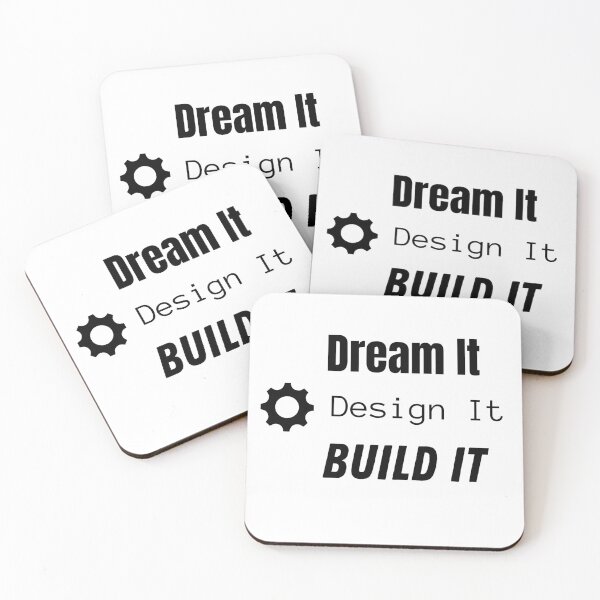 Item preview, Dream it. Design it. Build it designed and sold by Custom-Print.