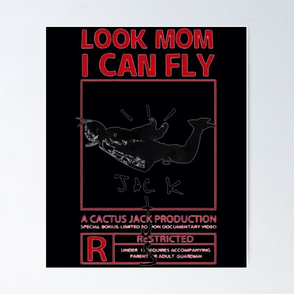 Travis Scott 'Look Mum Ragers Can Fly' Poster – Posters Plug