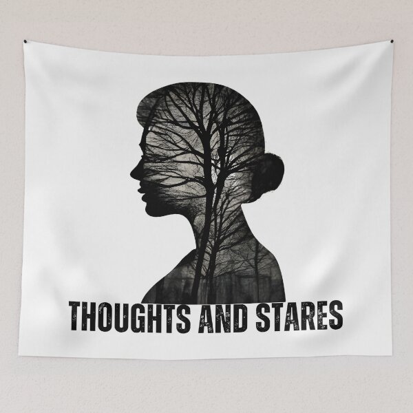 Item preview, Thoughts and Stares designed and sold by GediaPrints.