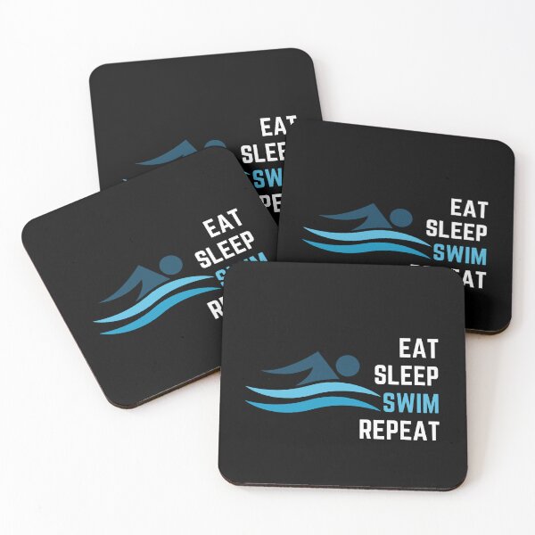 Item preview, Eat, Sleep, Swim, Repeat designed and sold by derendesign.