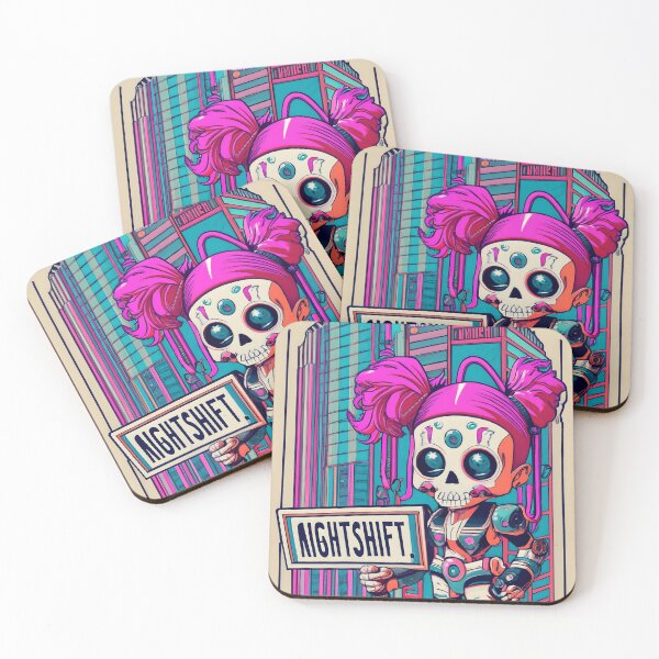 Item preview, Skeleton Halloween Nightshift designed and sold by Shiwwa.
