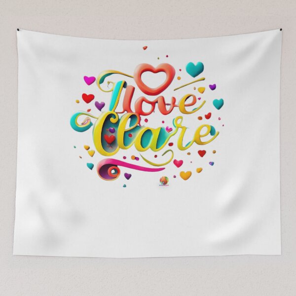 Item preview, I Love Clare 3 County Clare Ireland Cliffs of Moher designed and sold by OliDesigns.