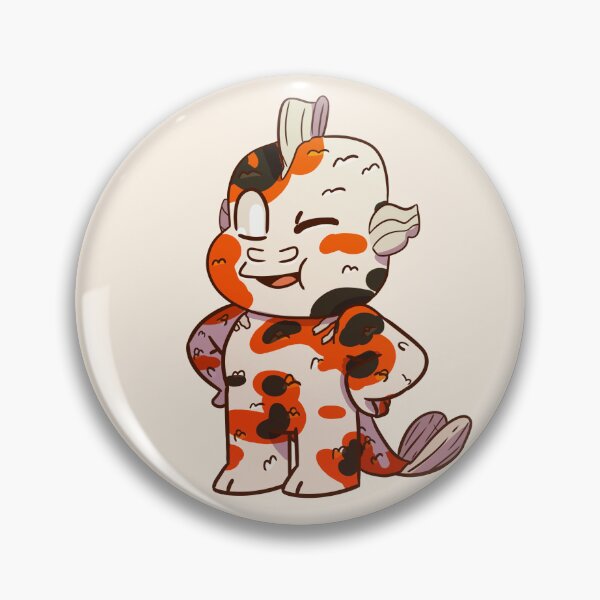 Item preview, cute chibi koi fish v1 designed and sold by Ace Scribbles.