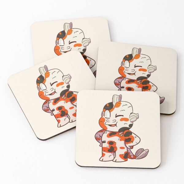 Item preview, cute chibi koi fish v1 designed and sold by Ace Scribbles.