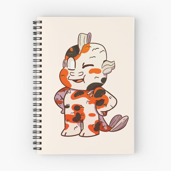 Item preview, cute chibi koi fish v1 designed and sold by Ace Scribbles.