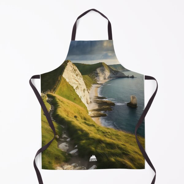 Item preview, Dorset Area of Outstanding Natural Beauty (AONB) United Kingdom - 1 - Photorealistic Digital Art | WanderUpNorthCo. designed and sold by WanderUpNorth.
