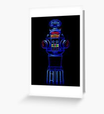 B9 Neon Greeting Card