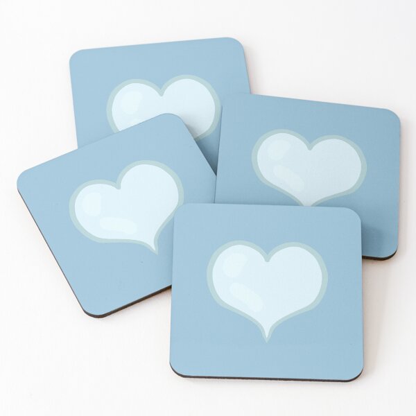 Item preview, white cartoon heart designed and sold by Ace Scribbles.