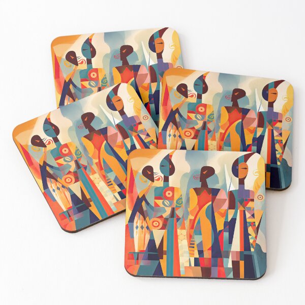 Artikelvorschau, African Tribe Bauhaus Design entworfen und verkauft von ArtificialGenes.