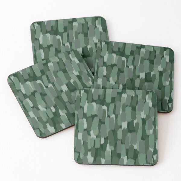 Item preview, Abstract Olive Green Paint Brush Effect  designed and sold by OneThreeSix.