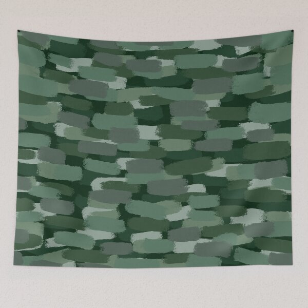 Item preview, Abstract Olive Green Paint Brush Effect  designed and sold by OneThreeSix.