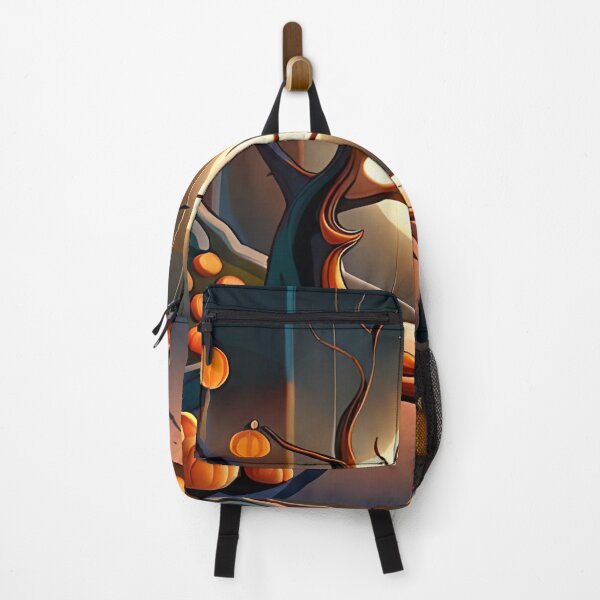 Item preview, Haunted Tree with Glowing Pumpkins designed and sold by yourfavdraw.