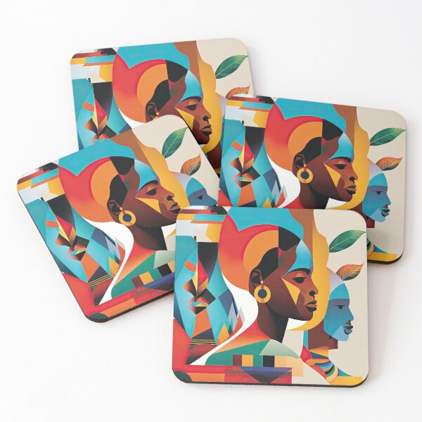 Artikelvorschau, African Tribe Bauhaus Design entworfen und verkauft von ArtificialGenes.