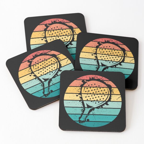 Item preview, Padel tennis, vintage, retro sunset designed and sold by Pau Baz.