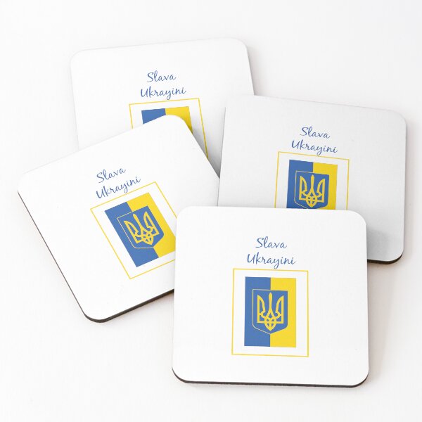 Item preview, Glory to Ukraine Blue text designed and sold by Politics-Corner.
