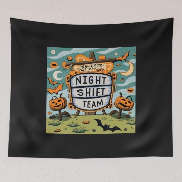 Item preview, Halloween Nightshift designed and sold by Shiwwa.