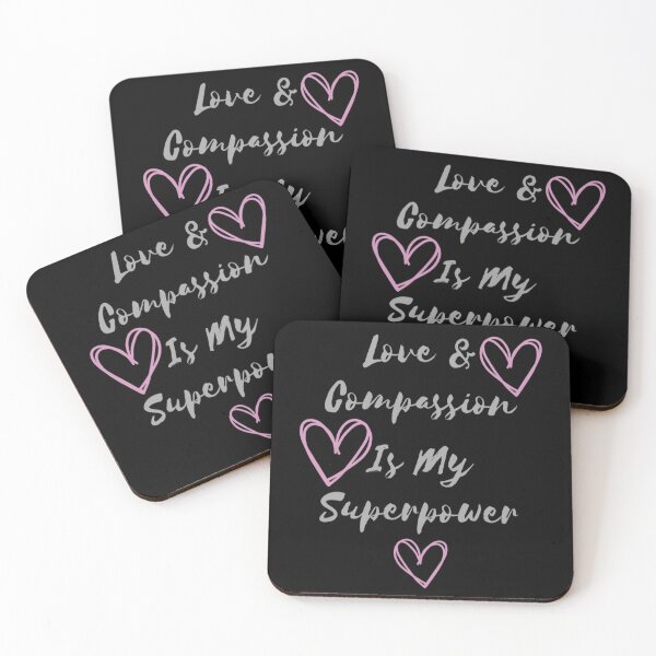 Item preview, Love & Compassion Is My Superpower designed and sold by ColordCreations.