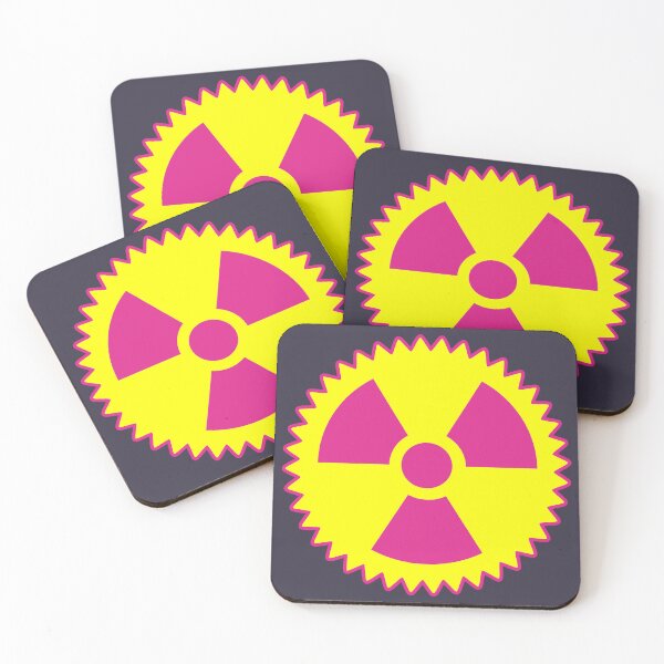 Item preview, Barbenheimer radiation symbol designed and sold by LunaticoDraws.