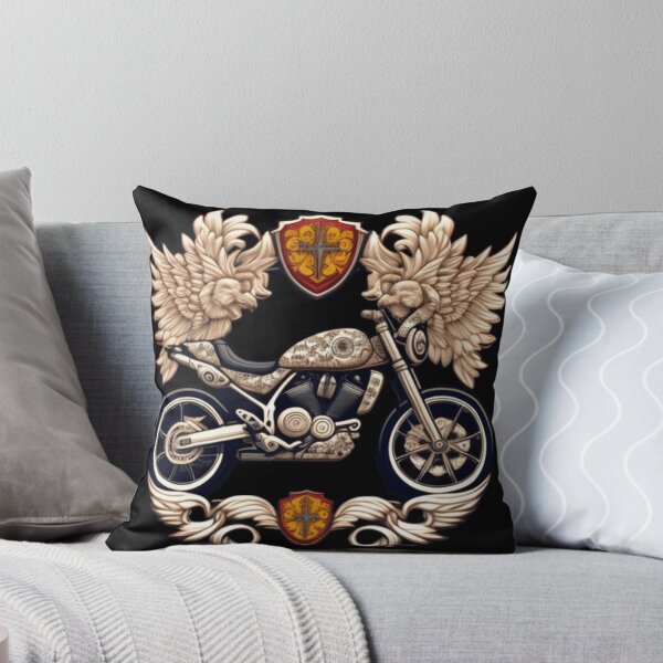 Item preview, Motorcycle cross crest  designed and sold by Roxburylane.