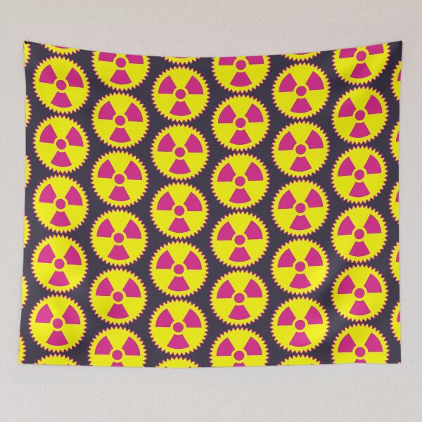 Item preview, Barbenheimer radiation symbol designed and sold by LunaticoDraws.