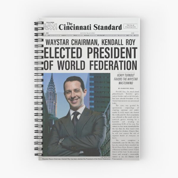 Item preview, Kendall Roy News Article designed and sold by VanillaBubble.