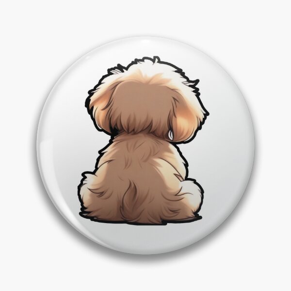 Item preview, Chibi Puppy with Deep Thoughts designed and sold by Fluffy Butt.
